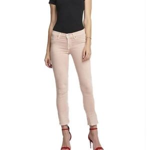 Hudson Tally Deep Cuff Crop Skinny Size 25 NEW WITH TAGS